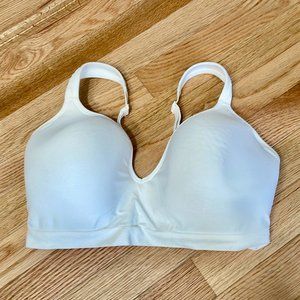 BALI Womens Comfort Revolution Wirefree Bra(3463)-White-38DD